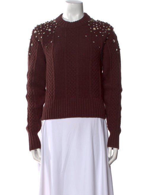 Golden Goose Virgin Wool Crew Neck Sweater