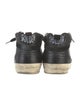 Golden Goose Leather Colorblock Pattern Sneakers