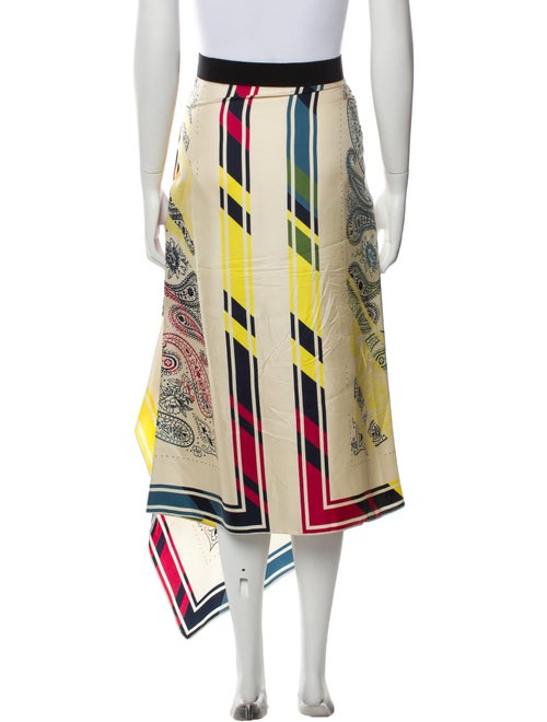 Golden Goose Silk Midi Length Skirt