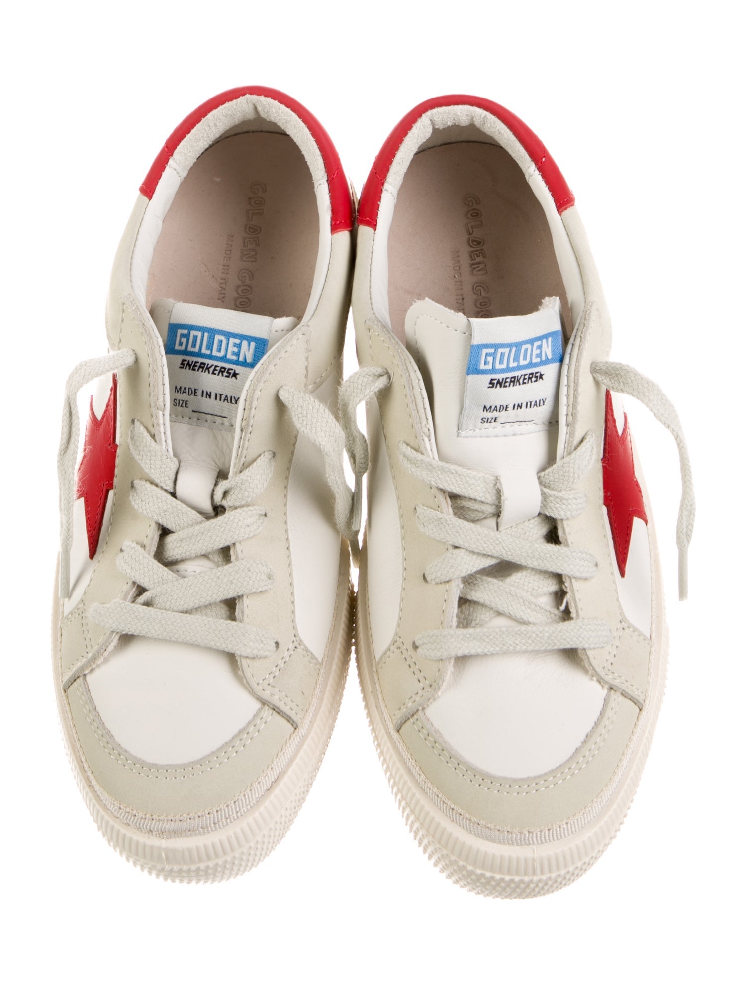 Golden Goose Girls' Leather Low Top Sneaker