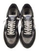 Golden Goose Suede Colorblock Pattern Sneakers