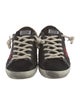 Golden Goose Canvas Glitter Accents Sneakers