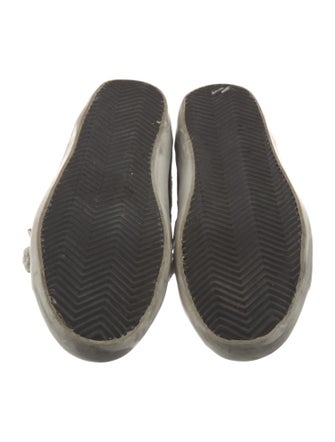 Golden Goose Canvas Glitter Accents Sneakers