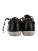 Golden Goose Leather Glitter Accents Sneakers
