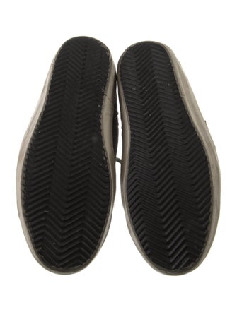 Golden Goose Suede Graphic Print Sneakers