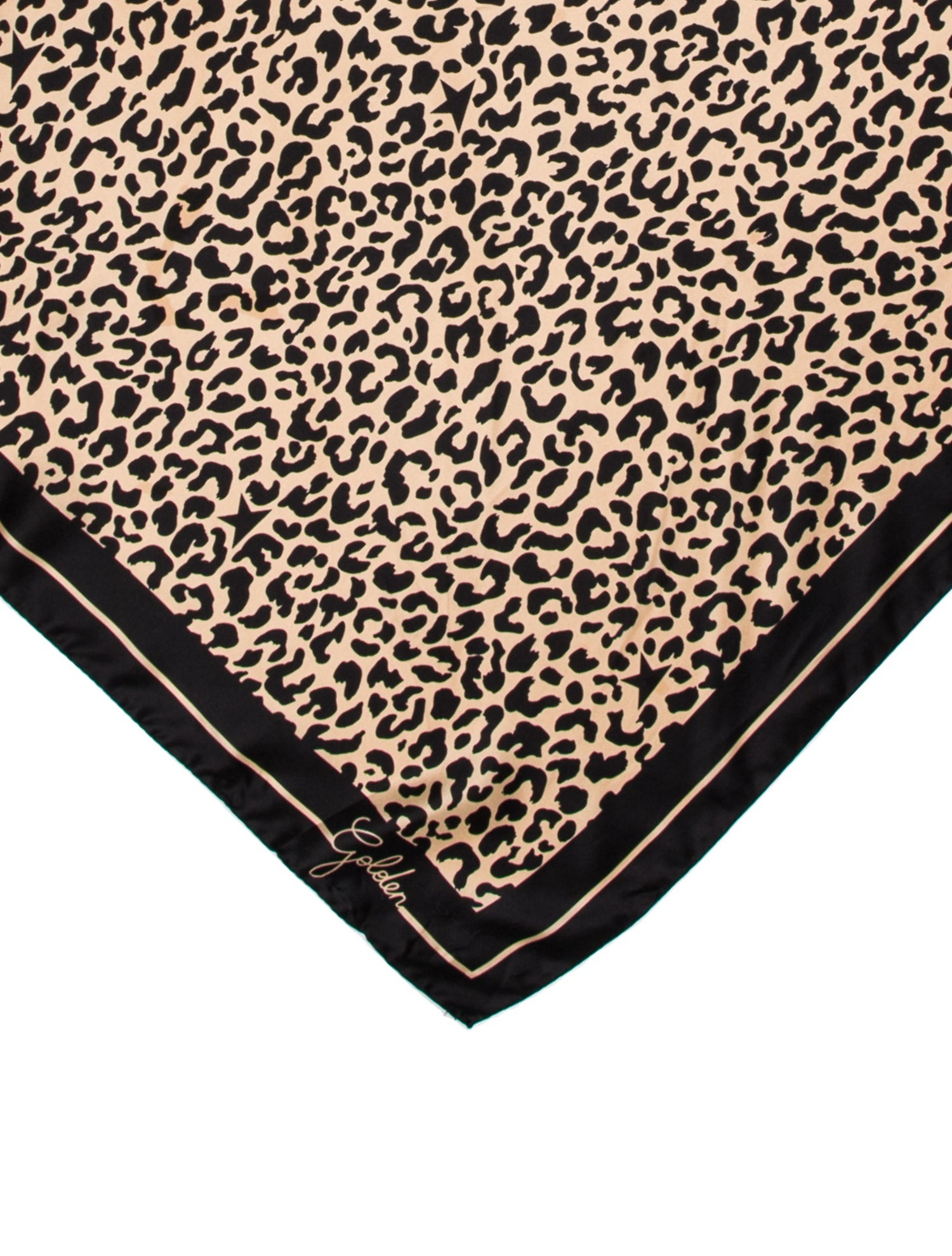 Golden Goose Silk Printed Scarf