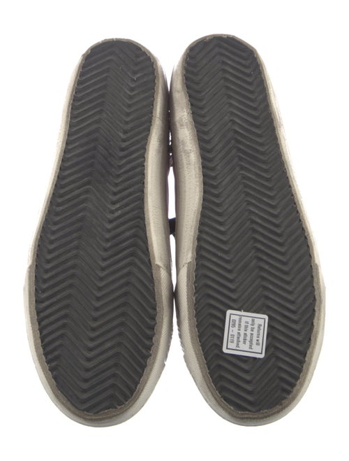 Golden Goose Glitter Graphic Print Sneakers