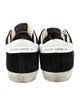 Golden Goose Suede Glitter Accents Sneakers