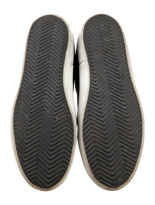 Golden Goose Suede Glitter Accents Sneakers