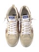 Golden Goose Suede Graphic Print Sneakers