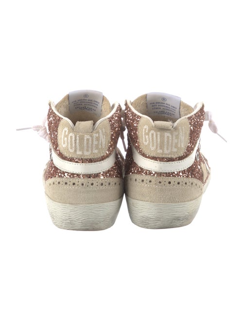 Golden Goose Suede Graphic Print Sneakers