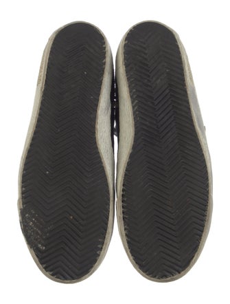 Golden Goose Suede Distressed Accents Sneakers