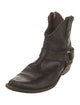 Golden Goose Leather Western Boots