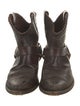 Golden Goose Leather Western Boots