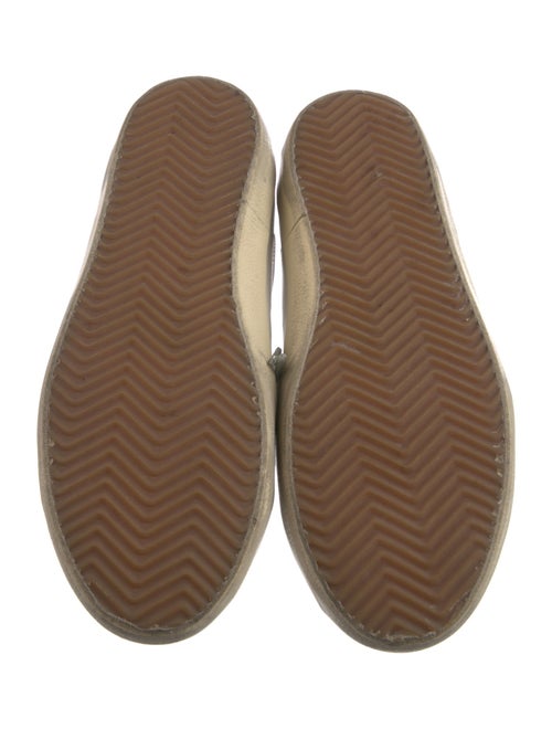 Golden Goose Leather Printed Sneakers