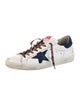 Golden Goose Leather Distressed Accents Sneakers