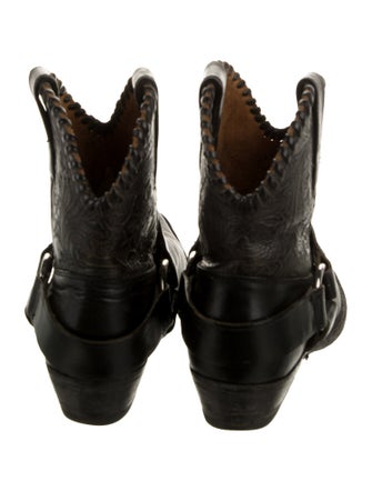 Golden Goose Leather Western Boots