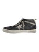 Golden Goose Suede Graphic Print Sneakers