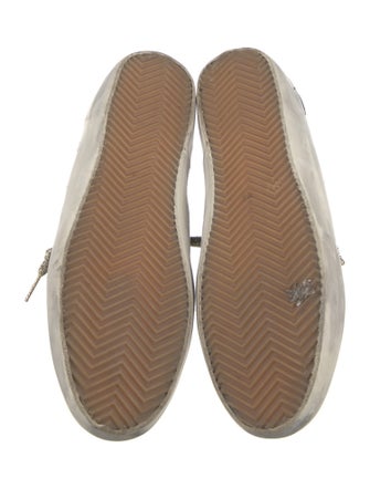 Golden Goose Suede Graphic Print Sneakers