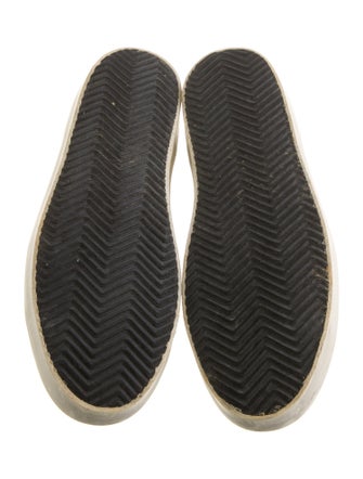 Golden Goose Leather Distressed Accents Sneakers