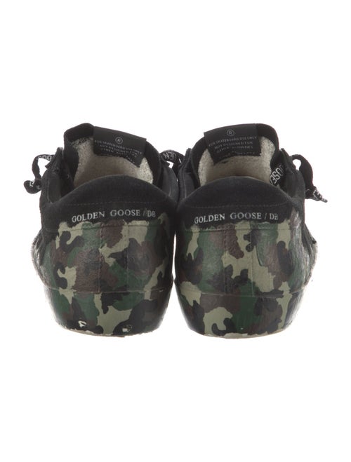 Golden Goose Suede Camouflage Print Sneakers
