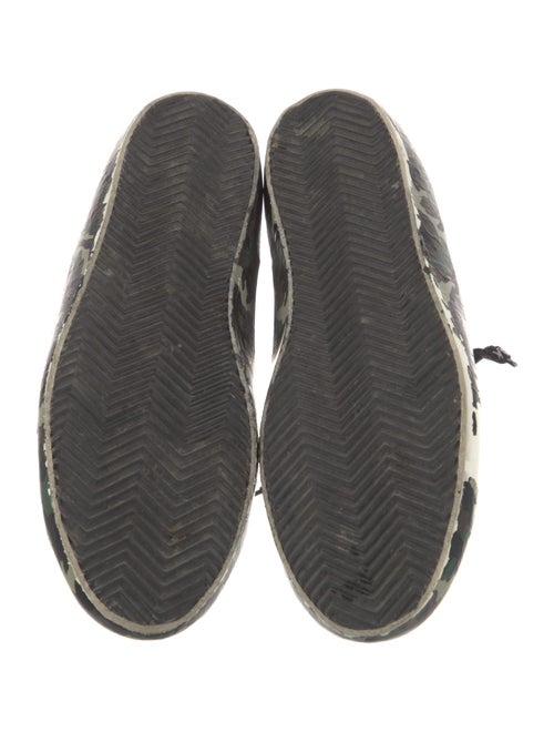Golden Goose Suede Camouflage Print Sneakers