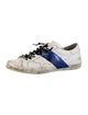 Golden Goose Leather Colorblock Pattern Sneakers