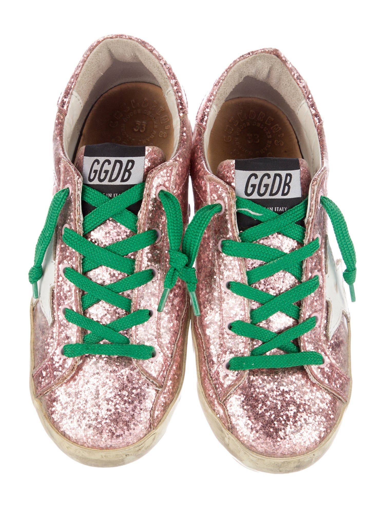 Golden Goose girls' multicolored shoes