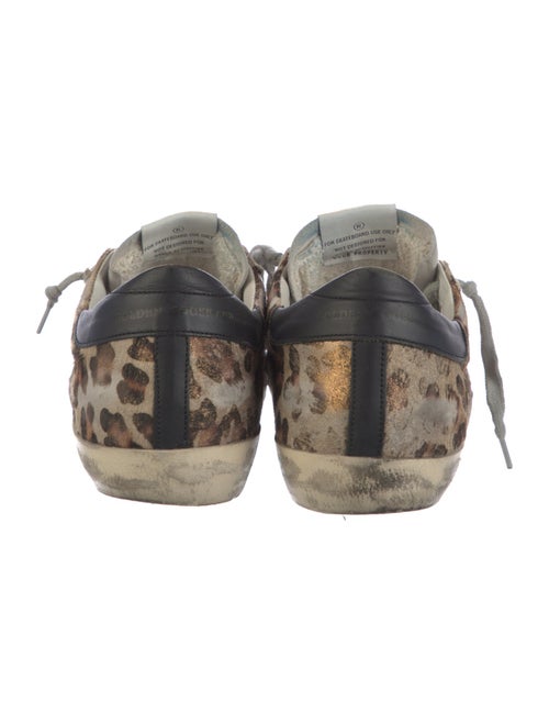 Golden Goose Ponyhair Printed Sneakers
