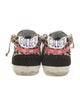 Golden Goose Ponyhair Animal Print Sneakers