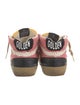 Golden Goose Canvas Graphic Print Sneakers