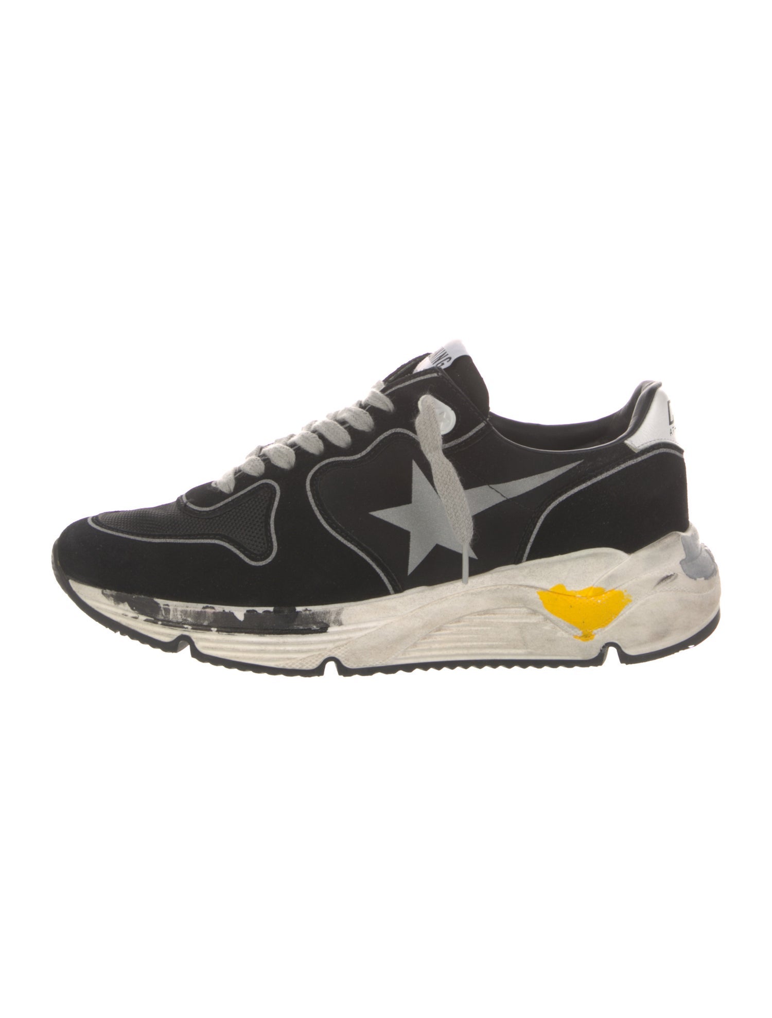Golden Goose Suede Printed Sneakers