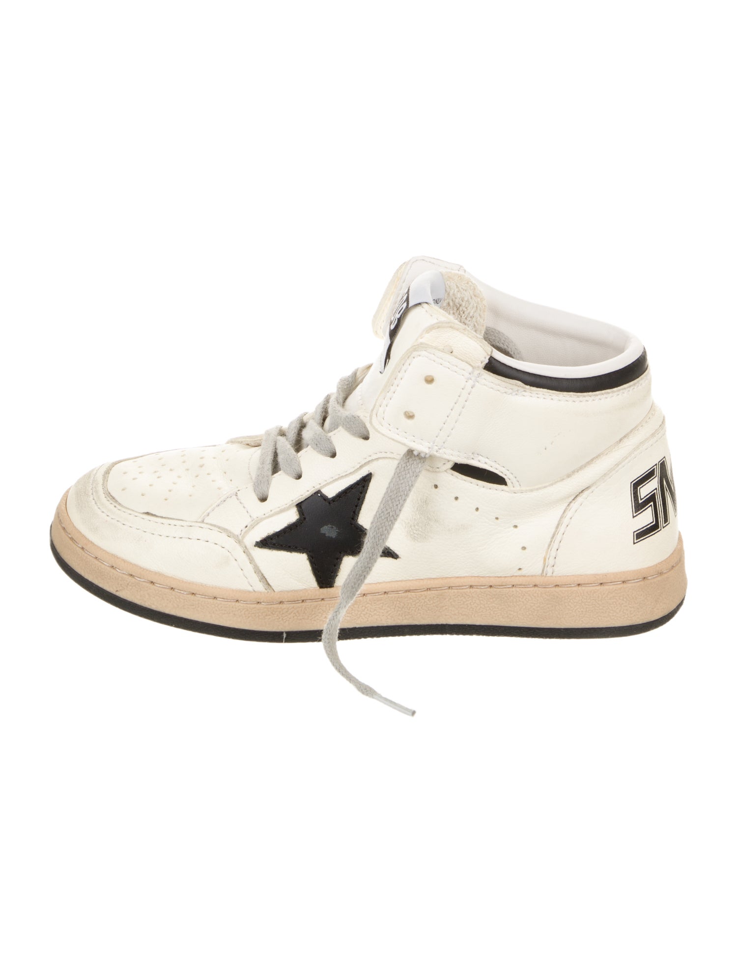 Golden Goose Boys' Leather High Top Sneaker