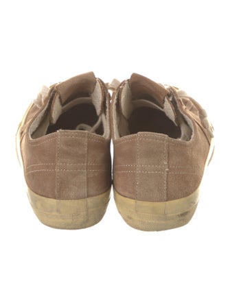 Golden Goose Suede Distressed Accents Sneakers