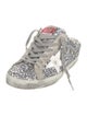 Golden Goose Glitter Graphic Print Sneakers