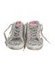 Golden Goose Glitter Graphic Print Sneakers