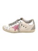 Golden Goose Canvas Graphic Print Sneakers