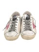Golden Goose Canvas Graphic Print Sneakers