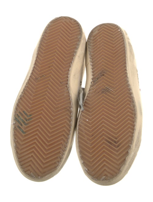 Golden Goose Canvas Graphic Print Sneakers