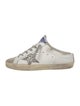 Golden Goose Leather Graphic Print Sneakers