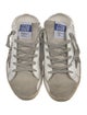 Golden Goose Leather Graphic Print Sneakers