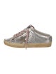 Golden Goose Leather Graphic Print Sneakers