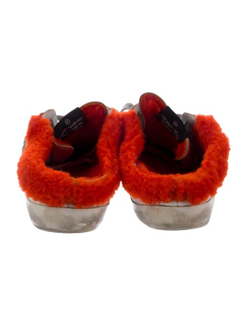 Golden Goose Leather Distressed Accents Sneakers