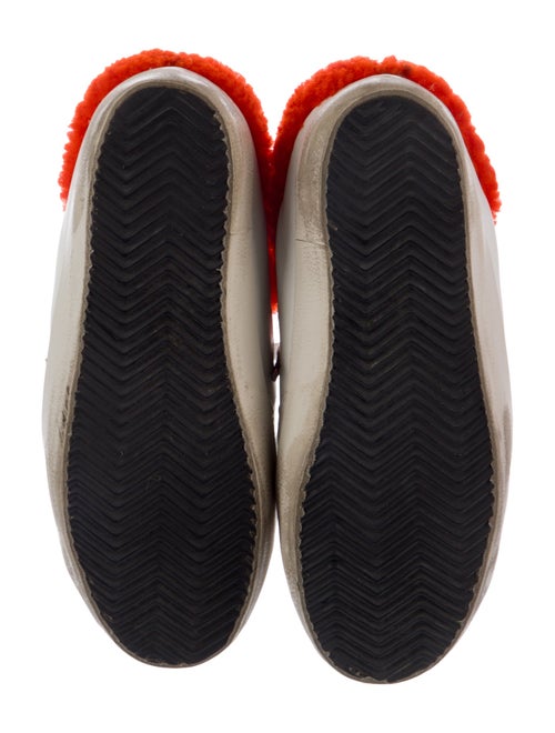 Golden Goose Leather Distressed Accents Sneakers