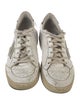 Golden Goose Leather Printed Sneakers