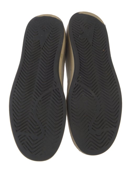 Golden Goose Leather Printed Sneakers