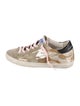 Golden Goose Suede Printed Sneakers