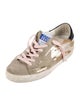 Golden Goose Suede Printed Sneakers