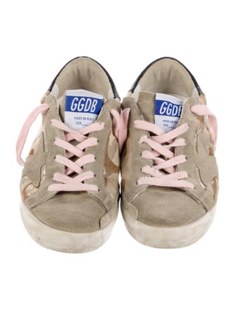Golden Goose Suede Printed Sneakers