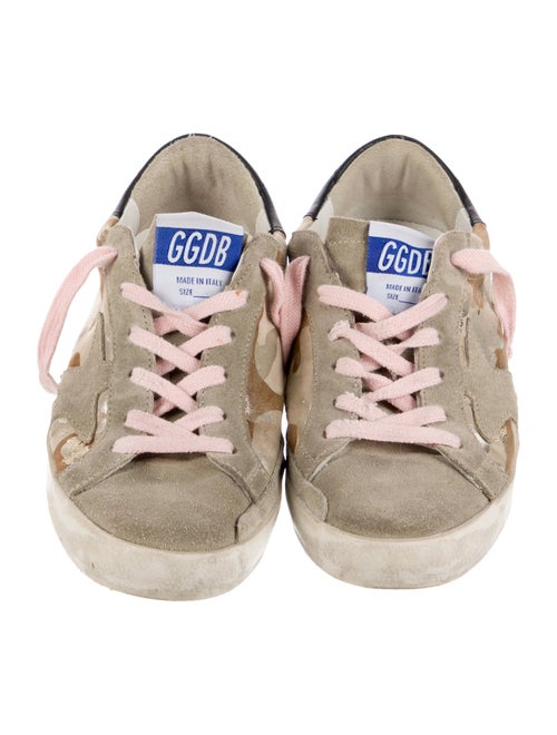 Golden Goose Suede Printed Sneakers